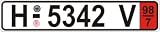 German Zoll Plate