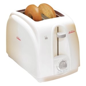 Sunbeam 3822100 2-Slice Wide Slot Toaster , White