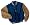 Navy/ Saddle