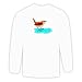 Long Sleeve T-shirt with wren, hen, troglodytes, puddle, bird, animal