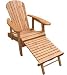 Adirondack Chair and Matching Ottoman