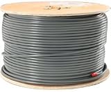 Steren 1000' UL Listed RG-6 Coaxial Cable - Grey - Spool - Model 200-932GY 1,000' - Spool