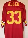 Marcus Allen USC Trojans Autographed Authentic Russell NCAA Football Throwback Jersey with "81 Heisman" Inscription