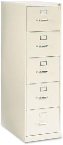 Hon-210 Series Five-Drawer, Full-Suspension File, Legal, 28-1/2D, Putty