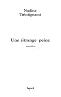 Une �trange peine
