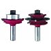 Freud 99-283 Recoverable Bead Glass Door Bit Set (Bead Profile)