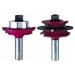 Freud Inc 99-283 Recoverable Bead Glass Door Bit Set