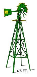 Childrens Toyshop  Toys : John Deere 4 1/2' Windmill