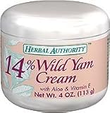 14% Wild Yam Cream with Aloe & Vitamin E 4 oz