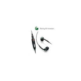 [Black Color] OEM Original Sony Ericsson HPM-70 Stereo Earbud Handsfree Headset for K510a K550i K790a M600i P990i W200a W300i W580i W600 W610i W660i W710i W712a W800 W810i W880i W950i Z310a Z520a Z525a Z550a Z710i Z750i