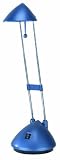 Lite Source LS-2606BLU Extender Halogen Desk Lamp - Blue