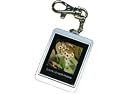 1.5" luxury digital photo frame key ring -silver or black - silver