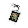 1.5" luxury digital photo frame key ring -silver or black - silver