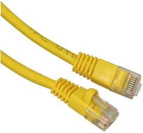 (Pack of 20) 5 ft Cat-6 Network Ethernet Patch Cable - Yellow (Cat6)