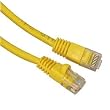 7 Ft (7ft) Cat6 Ethernet Network Patch Cable Yellow RJ45 m/m (10 PACK)
