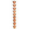 Tulip 9-Cups Rain Chain- Polished Finish