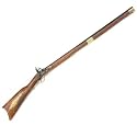 Kentucky Flintlock Rifle - Class 1700s Revolutionary War Flintlock Musket Replica - Full Size - All Wood and Metal