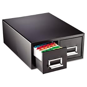 Drawer Card Cabinet Holds 3,000 4 x 6 cards, 14 1/2 x 16 x 6 1/4