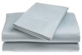 400-Thread-Count King Pillowcase Pair, Blue