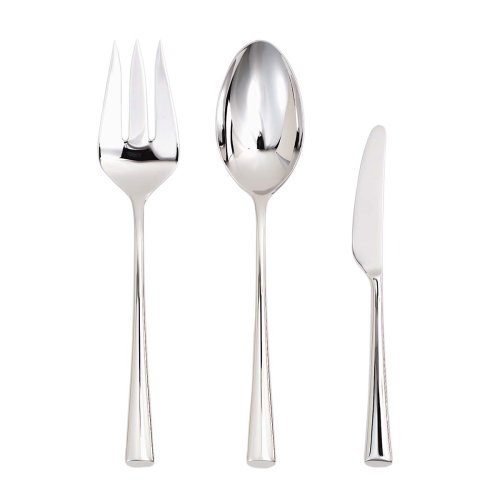 Dansk Bistro Cafe Stainless-Steel Flatware 3-Piece Hostess Set