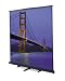 12X12 Floor Model C Matte White Portable Floor Screen