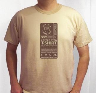 Seattle Coffee Expresso Yourself Tee Shirt Bag Label