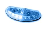 StreetGlow ANDSCANNB D-Shape L.E.D. Scanner - Neo Blue