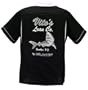 Vito's Loan Company Bowling Shirt Black & White Classic