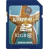 Kingston Digital, Inc. 32 GB Flash Memory Card SD6G2/32GB