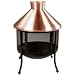 Coleman 5055-720 Back Home Dome Fireplace, Copper