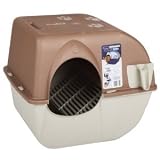 Omega Paw Self-Cleaning Litter Box, Regular, Taupe