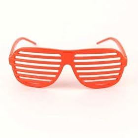 Mr. West Shutter Shades (No UVA or UVB Protection) with Microfiber Storage Bag