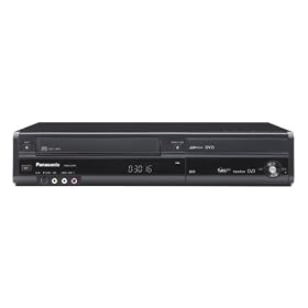 Panasonic DIGA DMR-EZ49V - DVD recorder / DVB-T tuner / VCR combo - black