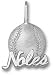 Florida State Seminoles Solid Sterling Silver ''NOLES'' Baseball Pendant
