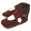 Mary Jane Choc Suede - Baby Shoes