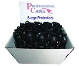 Professional Cable 6 Outlet Surge Protector Grey 4ft 35 Ct Display