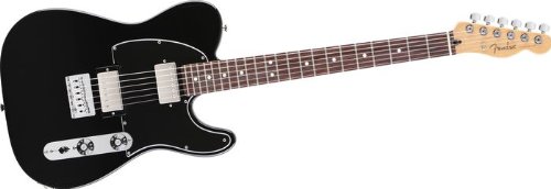 Fender Blacktop Telecaster HH Electric Guitar Black Rosewood
