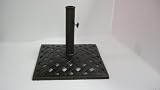 Ewins Cast Iron Square Umbrella Stand - Antique Iron