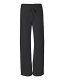 Bella Stretch French Terry Lounge Pant for Women 7217, Small, Black