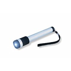 Ansmann X2 LED Handliche Metalltaschenlampe 0,5 Watt, 40 m, ca. 20h (2x Mignon AA) silber