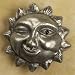 Anne at Home 180 Knobs Winking sun Large (#1 Pewter Matte)