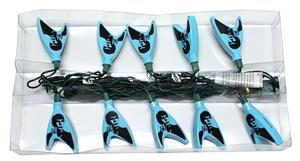 Kurt Adler UL 10-Light Star Trek Spock Light Set