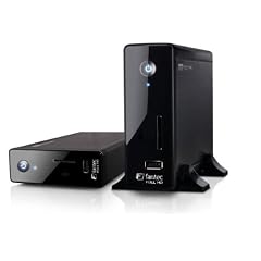 Fantec Aluplay HD Media Player mit 2TB Festplatte (8,89cm (3,5"), Full HD, MKV, H.264, HDMI, USB 2.0)