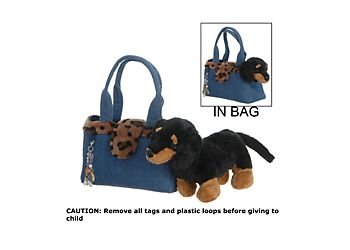 Plush Cutie Dachshund Fancy Pals Pet Carrier 8