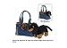 Plush Cutie Dachshund Fancy Pals Pet Carrier 8"