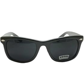 Blues Brothers Sunglasses Shades Wayfarer Dark Hand Polished Black Frame 2140
