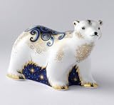 Royal Crown Derby Polar Bear Cub Standing