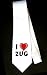 I Love Zug Party Decoration Necktie