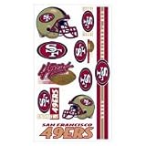 San Francisco 49ers Temporary Tattoos Set (Set of 6 Sheets)