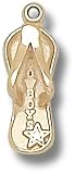 Dallas "Cowboys" Star Flip Flop 5/8" Gold Plated Charm/Pendant